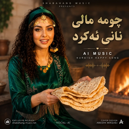 دانلود آهنگ چومه مالی نانی ئه‌کرد (دینه من) با صدای زن هوش مصنوعی