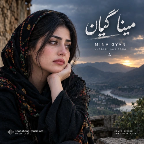 کاور آهنگ مینا گیان با صدای زن هوش مصنوعی