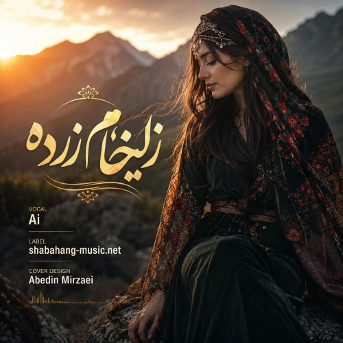 کاور آهنگ روژی گشتم کرد له باخی جوانی زلیخام زرده با صدای زن هوش مصنوعی